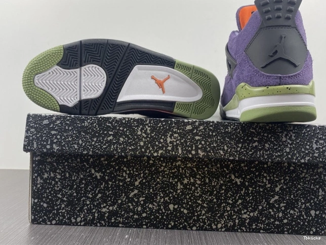 Cheap TBK Jordan 4 Purple WMNS AQ9129-500 Canyon Air 0716